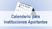Calendario para Instituciones aportantes al FGDB 